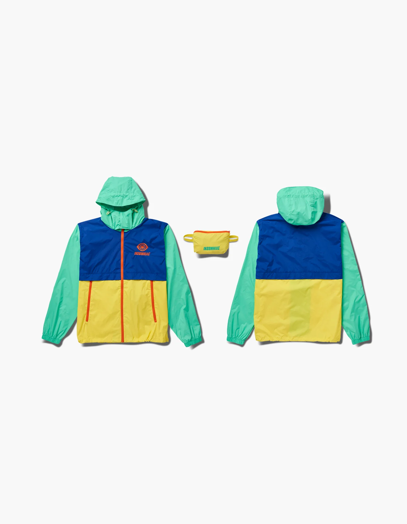 Insomniac Color Block Anorak Jacket - Image 5